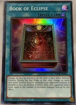 Yugioh! - Book of Eclipse 1st Edition - RA02-EN054 - Super R. 25'th An. Rarity - Image 1