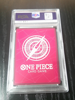 One Piece Card Game Nami OP11-041 Leader Alt Art PSA 10 English - Image 2