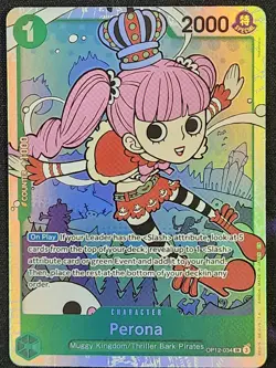 One Piece Perona 034 Legacy of the Master OP-12 - Image 1