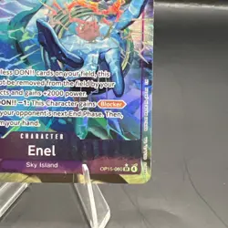 Enel OP15-060 Alt Art Adventure on Kami's Island Foil One Piece - Image 4
