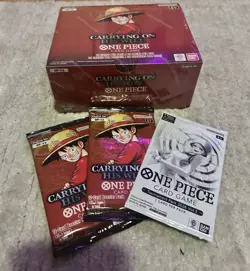 One Piece TCG OP-13 Carrying on his Will BOOSTER BOX Factory Sealed English - Image 1