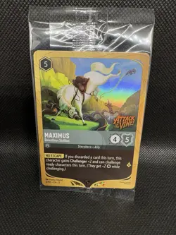 Disney Lorcana Maximus Relentless Stallion Promo Attack Of The Vine 8/PD1 - Image 1