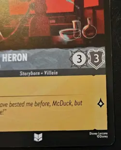Black Heron - Real Bad Egg 182/204 Uncommon Whispers In The Well Disney Lorcana - Image 5