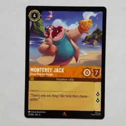 Monterey Jack 13/204 Disney Lorcana Azurite Sea Regular Rare Card NM - Image 1