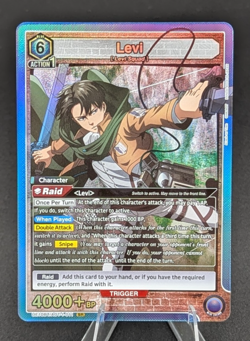 Union Arena Levi UE10BT/AOT-1-011 (SR) - UE10BT: Attack on Titan - Image 1