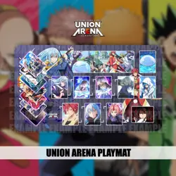 Playmat Union Arena - Slime - 24 x 14 in. (600 x 350 mm) Stitched Edge - Image 2