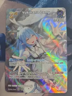 Yukihana Lamy SR Hololive OCG Curious Universe hBP04-048 - Image 1