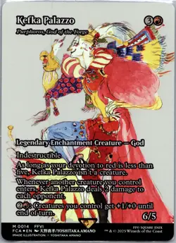 Kefka Palazzo - Purphoros, God of the Forge (Showcase) Foil M FCA 14 NM - Image 1