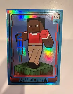 2025 Panini Minecraft Special Edition Base Set Zuri #72 Holo 10/10 BOOK END - Image 1