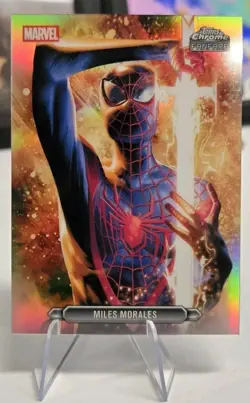 2026 Topps Chrome Marvel Comics MILES MORALES Fanfare #FF-29 - Image 1
