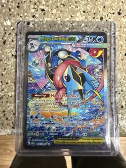 Mega Greninja EX 116/086 BREAKpoint Ultra Rare Full Art Holo English 350 HP - Image 4