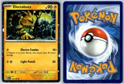 Electabuzz (Cosmos Holo) 125/165 Miscellaneous Cards Pokemon NM Empire - Image 3