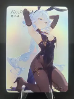 Furina LR-01 Dimensional Roaming Anime Waifu holo card - Image 1