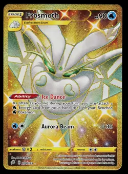 Pokemon Card Rebel Clash Frosmoth 204/192 Rare - Image 1