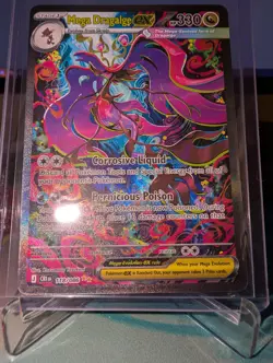 Mega Dragalge ex 118/086 Chaos Rising Special Illustration Rare SIR Pokemon Card - Image 1