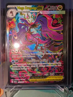 Mega Dragalge ex 118/086 Chaos Rising Special Illustration Rare SIR Pokemon Card - Image 4