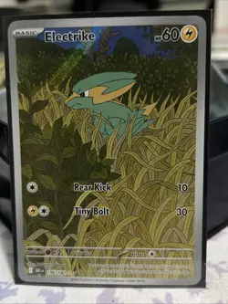 Pokemon Card | Electrike 196/182 | 2025 SV10: Destined Rivals - Image 1