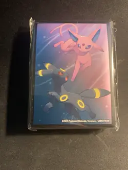 Pokemon TCG: umbreon and espeon Prismatic 65 Card Sleeves - Image 1