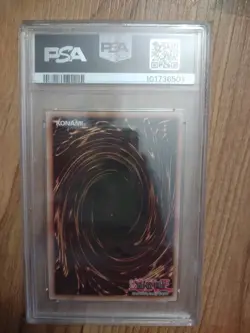 PSA 7 NM Dark Hole 052 2010-2017 LOB Reprint Yugioh Card Spell - Image 2