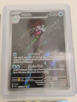 Pokemon Sealed Promo/Palafin Illustration Rares/Full Art Holo Cards - Image 5