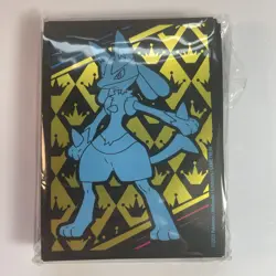 Pokemon TCG Lucario Crown Zenith Premium Card Sleeves 65 ct New - Image 1