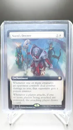 Norn's Decree (Extended Art) 47 Commander: Phyrexia: All Will Be One - Image 1