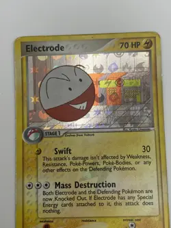 Electrode 5/101 Reverse Holo Rare EX Hidden Legends Pokemon Card - HP - Image 3