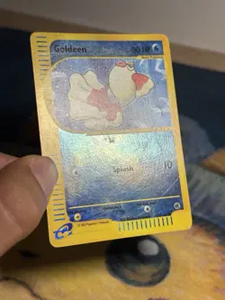 Goldeen 111/165 Reverse Holo Common Expedition Pokemon E Reader Series Card - Image 4