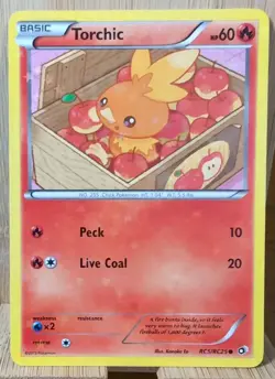Torchic RC5/RC25 Legendary Treasures Radiant Collection 2013 Pokemon Card - Image 1