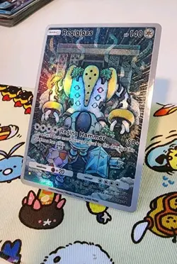 Regigigas Full ART CARD From Pokemon TCG Pocket | DIY Holo | Custom Full Art - Image 1