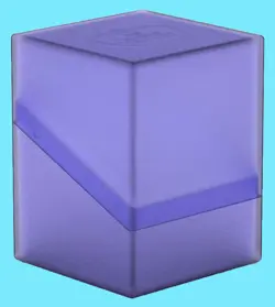 ULTIMATE GUARD AMETHYST BOULDER Standard Size DECK CASE 100+ NEW Card Box MTG - Image 2