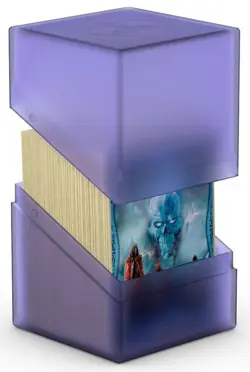 ULTIMATE GUARD AMETHYST BOULDER Standard Size DECK CASE 100+ NEW Card Box MTG - Image 4
