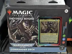 Magic The Gathering MTG Warhammer 40,000 Tyranid Swarm Commander Deck New/Sealed - Image 1