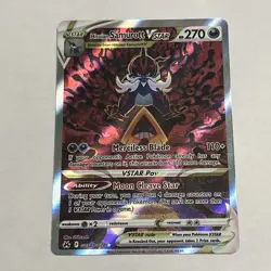 Hisuian Samurott VSTAR Crown Zenith Galarian Gallery Holo Card GG52/GG70 LP - Image 1