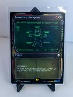 Inventory Management (Showcase) Universes Beyond: Fallout Foil - Image 1