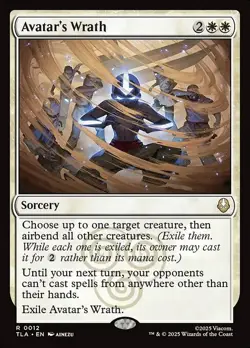 Avatar's Wrath x1 1x FOIL Avatar: The Last Airbender TLA NM MTG - Image 1