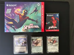 Magic The Gathering Spider Man Promo card and Collectors booster. Ready to ship. - Image 2
