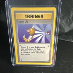 Pokemon Scoop Up Base Set 78/102 Rare Regular Trainer English 1999 - Image 2