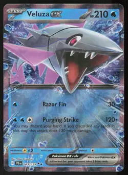 Veluza ex 043/159 Double Rare Journey Together Pokemon Holo Near Mint - Image 1
