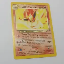 2002 POKEMON NEO DESTINY #46/105 LIGHT FLAREON - Image 2