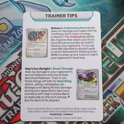 Pokemon TCG Hop's Zacian Trainer Tip Art Card Journey Together - Image 2
