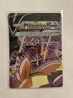 Pokemon TCG Morpeko V-Union SWSH287/ 288 /289/290 Black Star Promo Set Of 4 - Image 2