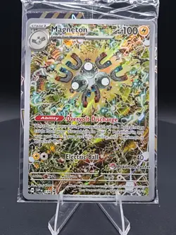 SV Black Star Promo 159 Magneton Pokemon Center Stamped SEALED - Image 1
