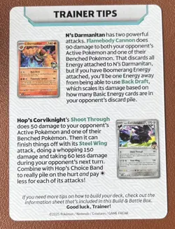 Pokemon TCG Journey Together Trainer Tips - N's Zoroark - Image 2