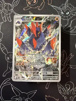 Gigalith 129/086 White Flare illustration Rare Pokemon - Image 1