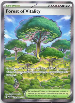 Forest of Vitality 109/088 Ultra Rare Perfect Order Pokemon Holo Near Mint - Image 1