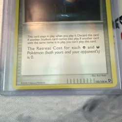 Pokemon TCG Moonlight Stadium 100/106 Great Encounters Reverse Holo Eng Unc 2008 - Image 3