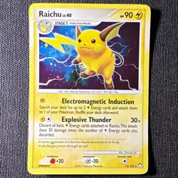 The Pokemon Company Raichu Mysterious Treasures 15/123 Holo Rare EN 90 HP - Image 1