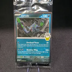 Zarude Pitch black promo gamestop NEW SEALED - Image 1