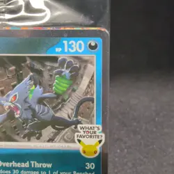 Zarude Pitch black promo gamestop NEW SEALED - Image 3